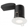 Saxby 61061 Fixed GU10 Fire Downlight White